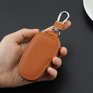 Unisex Chìa Khóa Xe Lưu Trữ Túi PU Chất Liệu Với Xách Tay Dây Kéo Đóng Cửa Sáng Tạo Thời Trang Eo Mặt Dây Chuyền Keychain Quà Tặng Khuyến Mãi - Product Image 4