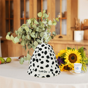 Wholesale Wool Color Custom Embroidery Thick Felt Sauna <b>Hat</b> - Product Image 4