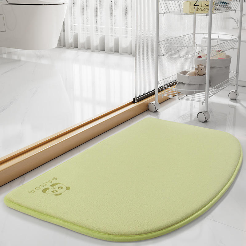 Tapis de salle de bain en mousse à mémoire de forme - Panda Beige