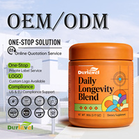 Poudre de mélange longue durée personnalisée KOSHER sans OGM avec magnésium et L-théanine, certifiée végétalienne