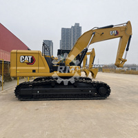 Excavatrice d'occasion CAT333 de 32,9 tonnes pour fossés, machine de terrassement hydraulique, exportateur CAT336 CAT340 CAT330 CAT 333 à vendre