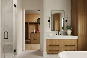 CBMmart Modern Keuken- & Badkamermeubelensysteem van Massief Hout met Eiland |   Luxe minimalistische kasten voor het hele huis - Product Image 5