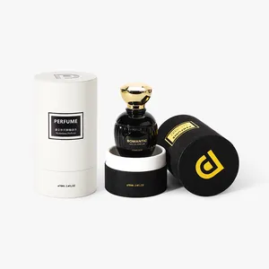 Cosmetic Container Cylindrical Lipstick <b>Round</b> Paper Tube Packaging <b>Box</b> with Flat Lid - Product Image 4