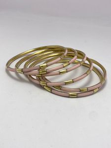 Best Quality Handmade Ethnic <b>Resin</b> Brass Bangles Imitation Pearl for Women Lightweight Designer Jewelry for Daily Party Wear - Product Image 4