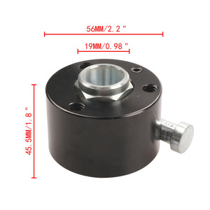 Volante de Carreras de Aleación de Aluminio con Liberación Rápida, Eje de 3/4 Pulgadas, Kit de Desconexión Rápida para Volante de Coche - Product Image 3