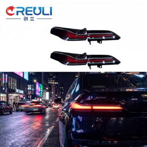 Luces Traseras LED Personalizadas CREULI en Oferta, Barra de Luces Traseras Secuenciales Ahumadas, Luz de Freno Trasera Plug and Play para <span class=keywords><strong>BMW</strong></span> <span class=keywords><strong>Serie</strong></span> <span class=keywords><strong>7</strong></span> G70 <span class=keywords><strong>2023</strong></span> - Product Image 1