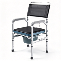 Fauteuil roulant manuel à dossier haut entièrement inclinable, pratique pour les soins de santé