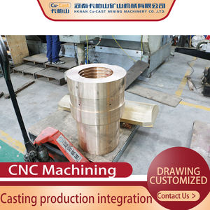 อะไหล่เครื่องบดแร่ ชิ้นส่วนทองเหลือง บรอนซ์  งานหล่อแบบแรงเหวี่ยง  แบบไม่ได้มาตรฐาน  ผลิตตามสั่ง - Product Image 3