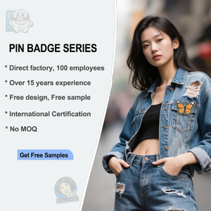 Broche Père Noël, Pendentif Étoile de Noël, Épinglette en émail souple avec impression UV, Bijoux de Noël, Badge de vente en gros, Épinglettes personnalisées - Product Image 6