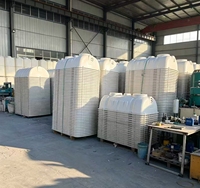 Citerne septique légère en PRV (polymère renforcé de fibres de verre) enterrée pour les travaux de modernisation des toilettes sanitaires rurales