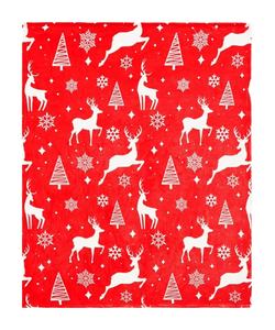 Noël jeter couverture doux Sherpa polaire couverture chaude en peluche décoration de noël hiver confortable vacances cabine jeter pour canapé - Product Image 1