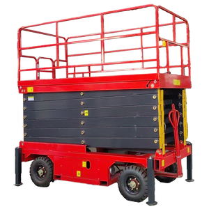 Plateforme élévatrice mobile ergonomique 14m FORU pour travaux d'entretien des quilles de <span class=keywords><strong>bowling</strong></span> - Product Image 1