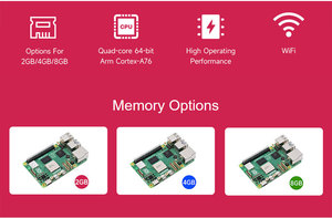 Raspberry Pi 5 AI <b>HAT</b>+ 26TOPS Kit with Aluminum Alloy Case Power Supply <b>Cooling</b> Fan Hailo-8 AI Accelerator - Product Image 6