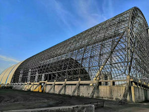 Сборная космическая рама изогнутая Арочная Крыша стальная Строительная бочка хранилище для хранения угля - Product Image 4