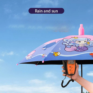 Ô dù trẻ em in hoạt hình chất lượng cao, chống thấm nước, thiết kế tùy chỉnh, hình thú dễ thương, có tay cầm, có thể đặt hàng thiết kế riêng. - Product Image 3