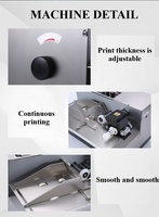 Séparateur automatique d'étiquettes de carton de sac en plastique de radiomessagerie de bureau à grande vitesse machine de comptage de numérotation de papier