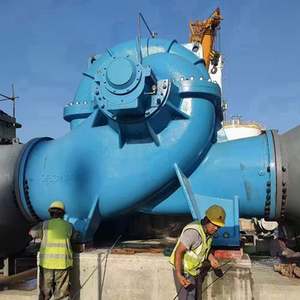 Bomba de Agua Industrial de Hierro Fundido de Doble Succión de Alta Resistencia para Circulación en Plantas de Energía y Drenaje de Inundaciones - Product Image 4