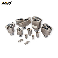 Tête de perçage rugueuse de grand diamètre 290-370 mm PAVO Tools pour fraiseuse à portique