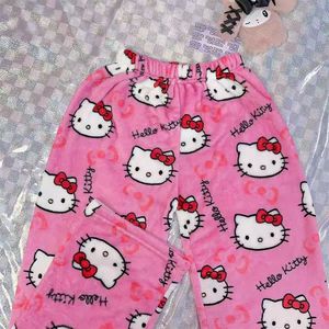 Vendita calda personalizzata Anime Kt Cat <span class=keywords><strong>pigiama</strong></span> Pants cartone animato <span class=keywords><strong>donna</strong></span> pigiami Casual casa pigiami - Product Image 5