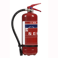 BSI EN3 certifié CE prix de gros 1KG 6KG ABC poudre sèche/eau/mousse/extincteur DCP