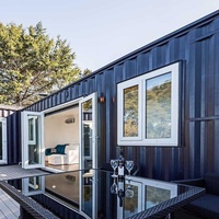 Maisons conteneurs de luxe préfabriquées modernes à deux chambres en kit, en acier haute intensité, prêtes à l'emploi, pour le marché américain, en vente en Chine