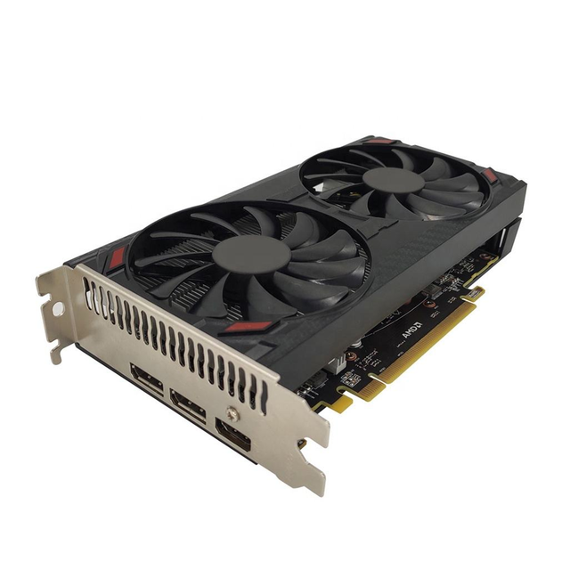 8GB RX5500XT Video Graphics Card New for Radeon 5500XT 5700 GPU Gaming Workstation With Fan Cooler 5700 Radeon RX5500XT 5500