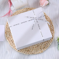 Emballage en carton rigide de luxe, boîtes cadeaux en papier pour bijoux, boîtes rigides blanches avec couvercle, emballage cosmétique, boîte cadeau pour rouge à lèvres