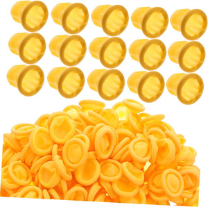 300g(500ピース/バッグ) カスタムラテックス指保護指先ベビーベッドプロテクター親指カバーフィンガーグローブカバー使い捨て指サック - Product Image 3