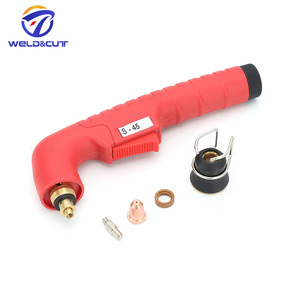 Torche de découpe plasma manuelle CNC Trafimet S45 sans haute fréquence 40A Pistolet à gaz refroidi par air avec tous les consommables - Product Image 4