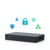 Mini PBX IP de Escritorio para 45 Llamadas Simultáneas, Teléfono VoIP para 220 Usuarios, 2 Puertos FXS/4FXO