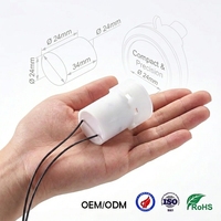 Générateur hydroélectrique moteur JIALI JL-EG-C2434 pour robinet lumineux à LED, pommeau de douche auto-alimenté, alimentation par débit d'eau