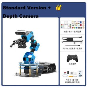 Bras robotique <span class=keywords><strong>WD</strong></span>-HE ArmPi Ultra Raspberry Pi <span class=keywords><strong>5</strong></span>, robot open source ROS2 avec caméra de vision profonde, modèle IA de grande taille, robot éducatif - Product Image 5