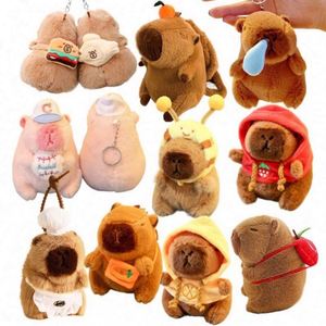 ตุ๊กตาคาปิบาร่านุ่มนิ่มลายช็อกโกแลต ดีไซน์หวานๆ ของขวัญวันวาเลนไทน์ วันเกิด และวันครบรอบ - Product Image 4