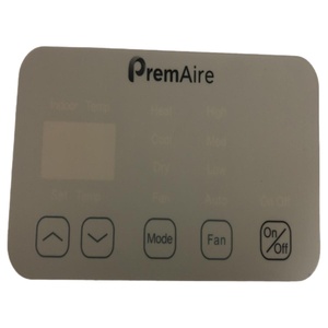 Fabrika tuş takımı ve klavyeler grafik bindirme s ölü ön paneller 3M9448A yapıştırıcı ile 0.175mm mat PC grafik bindirme - Product Image 1