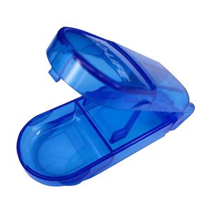 Cortador de Pastillas Portátil, Ligero, Combinado con Estuche de Almacenamiento, Divisor de Medicamentos Pequeño - Product Image 1