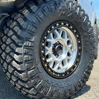 Nouvelles jantes tout-terrain forgées Beadlock 15-22 pouces 24 boulons 4x4 Jeep Wrangler pour Bronco pour Tacoma 5x127 6x139.7 20mm