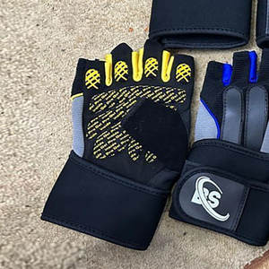 Guantes de Levantamiento de Pesas para Gimnasio, con Correa de Muñeca Ajustable Ligera, Logotipo Personalizado, Servicio OEM - Product Image 4