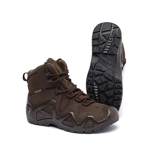 Elkland 2026 Mens Lightweight Breathable Ankle Tactical Lace-up Boots PU Midsole Non Slip <b>Waterproof</b> Durable Hiking Desert - Product Image 3