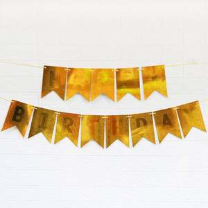 Kit de bannière de Noël personnalisée - Guirlande de drapeaux carrés en papier pour la décoration, guirlande festive personnalisée et présentoir de vente au détail saisonnier - Product Image 2