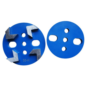 Bloc de meulage diamanté ultra-affûté de 4 pouces, qualité supérieure, 4 segments en forme de flèche, pour la rénovation des sols en béton - Product Image 2