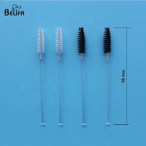 Belifa - <span class=keywords><strong>Cepillo</strong></span> <span class=keywords><strong>de</strong></span> <span class=keywords><strong>pestañas</strong></span> desechable blanco y negro con mango transparente para limpieza <span class=keywords><strong>de</strong></span> extensiones <span class=keywords><strong>de</strong></span> <span class=keywords><strong>pestañas</strong></span>, <span class=keywords><strong>cepillo</strong></span> <span class=keywords><strong>de</strong></span> máscara <span class=keywords><strong>de</strong></span> cristal - Product Image 6