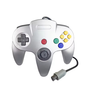 Manette de jeu filaire colorée avec moteur de vibration pour joystick USB 64 N64, poignée confortable - Product Image 5
