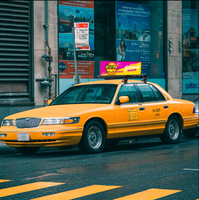 Écran LED publicitaire pour toit de voiture, étanche IP65, 960 mm x 320 mm, double face, affichage sur toit de taxi, panneau P2.5, fabrication directe