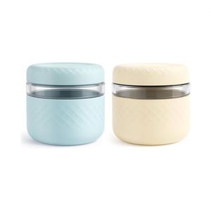 ขวดใส่สไลม์แบบแคปซูล ฝาเกลียวสองด้าน สีสันสดใส ขนาด 240 มล. วัสดุ PET โปร่งใส สำหรับเก็บคริสตัลมัด ของตกแต่งน่ารัก ลดราคา - Product Image 1
