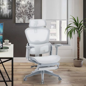 Konfot เก้าอี้ตาข่ายปรับระดับได้เก้าอี้สไตล์สำนักงานพนักพิงศีรษะ4D 5D สูงดีไซน์ตามหลักการยศาสตร์เฟอร์นิเจอร์เชิงพาณิชย์ - Product Image 5