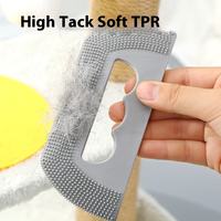 Épilateur - Brosse en caoutchouc souple pour poils de chat, grattoir à poils, outil de succion pour poils d'animaux, chien, outil adhésif pour poils, nouveau - Brosse pour enlever les poils de chat