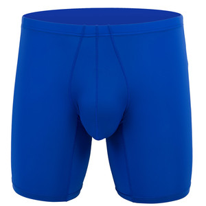 Caleçons Boxers Homme Anti-Frottement en Soie Glacée Tricotée, Longs, Respirants, avec Poche 3D, pour le Fitness – Fabrication ODM - Product Image 5