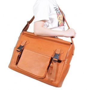 Sac à appareil photo reflex numérique étanche pour voyage d'affaires, sac à caméra vidéo, sac à appareil photo en cuir tendance, best-seller de l'usine BSCI - Product Image 2