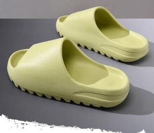 Light Green EVA Cloud Slides Non-Slip Open Toe Unisex Shower <b>Slippers</b> Lightweight Indoor <b>Outdoor</b> Beach Sandals - Product Image 1