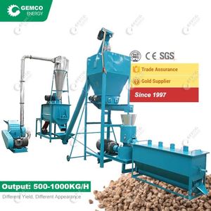 Piccola macchina per la produzione di Pellet di mangime per animali da pollame per bovini per la produzione di polli, polli da carne, maiali, mangimi per bestiame, <span class=keywords><strong>erba</strong></span> medica - Product Image 2